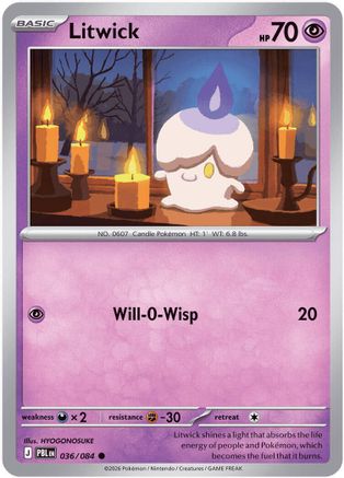 Litwick 36 - ME05 Pitch Black