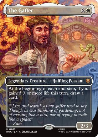 The Gaffer (Borderless) (HOC-015) - The Hobbit: Eternal-Legal Foil