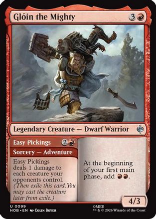 Gloin the Mighty (HOB-099) - The Hobbit