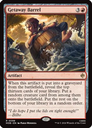 Getaway Barrel (HOB-098) - The Hobbit Foil