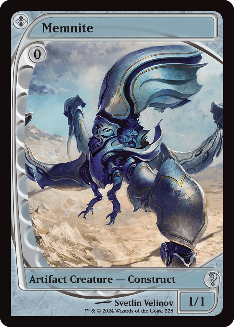 Memnite (MB2-228) - Mystery Booster 2 Foil - Premium MTG Single from Wizards of the Coast - Just $41.34! Shop now at Game Crave Tournament Store