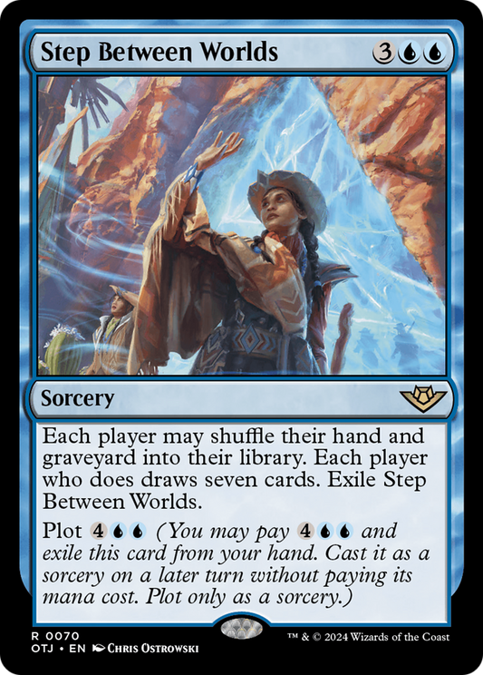 Step Between Worlds (OTJ-070) - Outlaws of Thunder Junction - Premium MTG Single from Wizards of the Coast - Just $0.25! Shop now at Game Crave Tournament Store