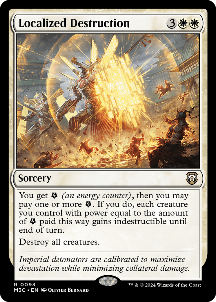 Localized Destruction (M3C-093) - Modern Horizons 3 Commander Foil - Premium MTG Single from Wizards of the Coast - Just $0.25! Shop now at Game Crave Tournament Store