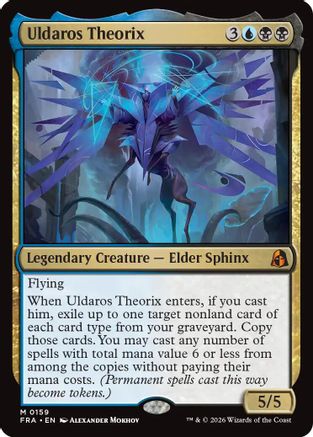 Uldaros Theorix (FRA-159) - Reality Fracture Foil
