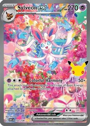 Sylveon ex - 153/128 153 - ME 30th Celebration Holofoil