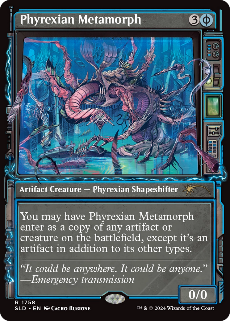 Phyrexian Metamorph (SLD-1758) - Secret Lair Drop Foil - Premium MTG Single from Wizards of the Coast - Just $0! Shop now at Game Crave Tournament Store