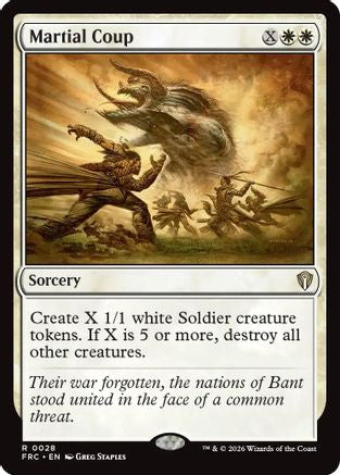 Martial Coup (FRC-028) - Commander: Reality Fracture