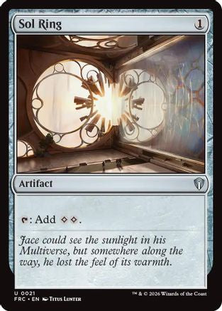 Sol Ring (FRC-021) - Commander: Reality Fracture
