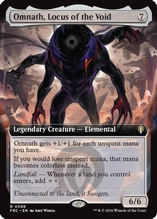 Omnath, Locus of the Void (Extended Art) (FRC-088) - Commander: Reality Fracture