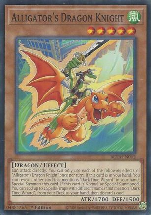 Alligator's Dragon Knight (BETB-EN002) - Beyond the Brave 1st Edition