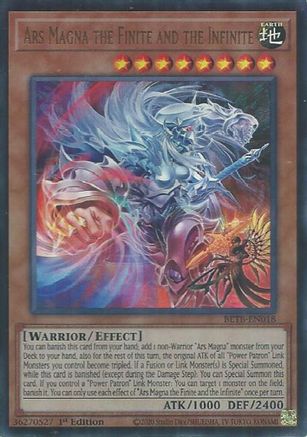 Ars Magna the Finite and the Infinite (BETB-EN018) - Beyond the Brave 1st Edition