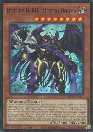 Destiny HERO - Destro-Dogma (BETB-EN021) - Beyond the Brave 1st Edition