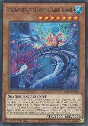 Coralianectes, the Luminous Cradle Dragon (BETB-EN029) - Beyond the Brave 1st Edition