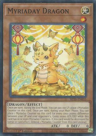 Myriaday Dragon (BETB-EN035) - Beyond the Brave 1st Edition