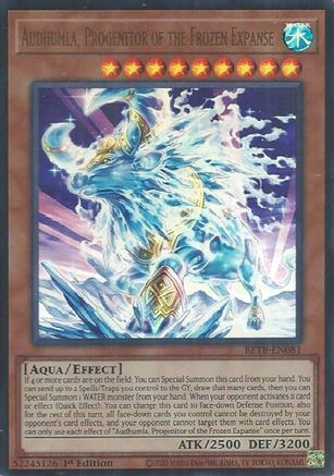 Audhumla, Progenitor of the Frozen Expanse (BETB-EN081) - Beyond the Brave 1st Edition
