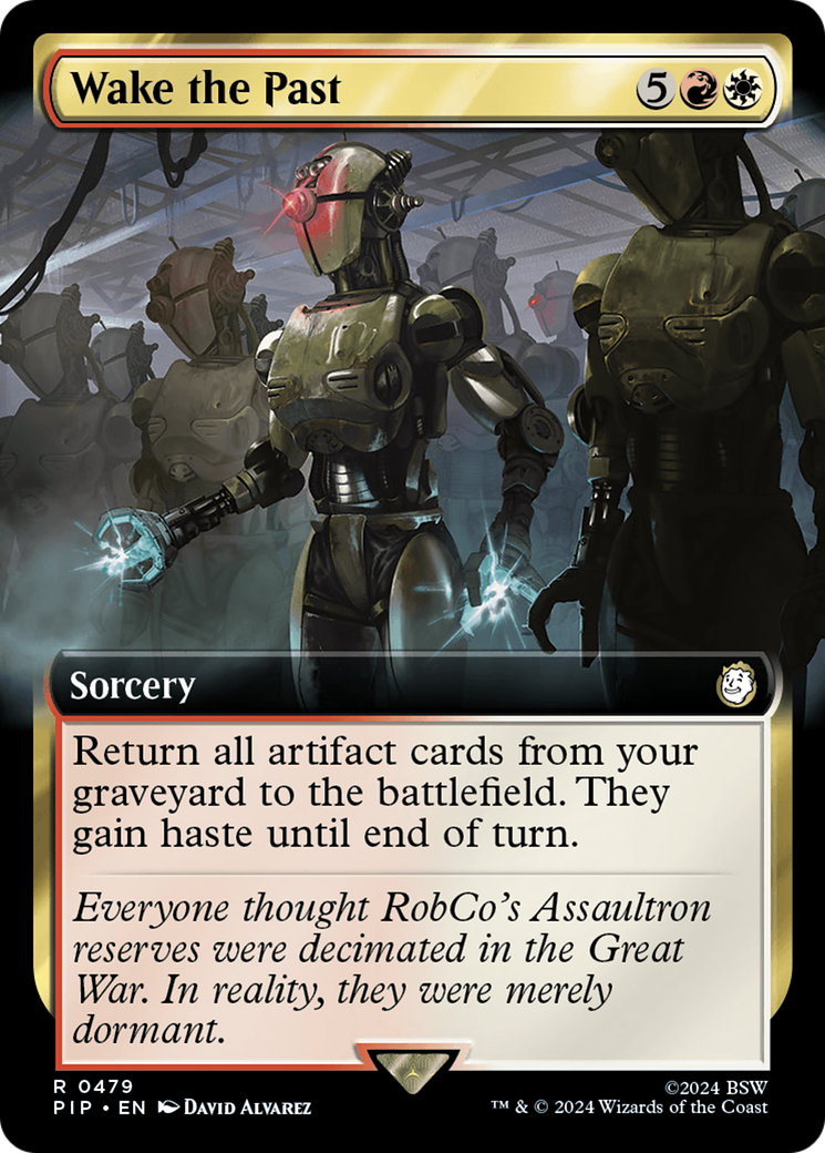 Wake the Past (PIP-479) - Fallout: (Extended Art) Foil - Premium MTG Single from Wizards of the Coast - Just $0.62! Shop now at Game Crave Tournament Store