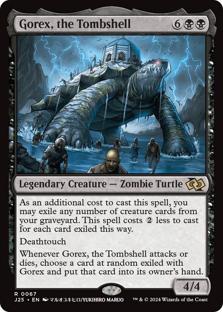 Gorex, the Tombshell (J25-067) - Foundations Jumpstart - Premium MTG Single from Wizards of the Coast - Just $0.25! Shop now at Game Crave Tournament Store