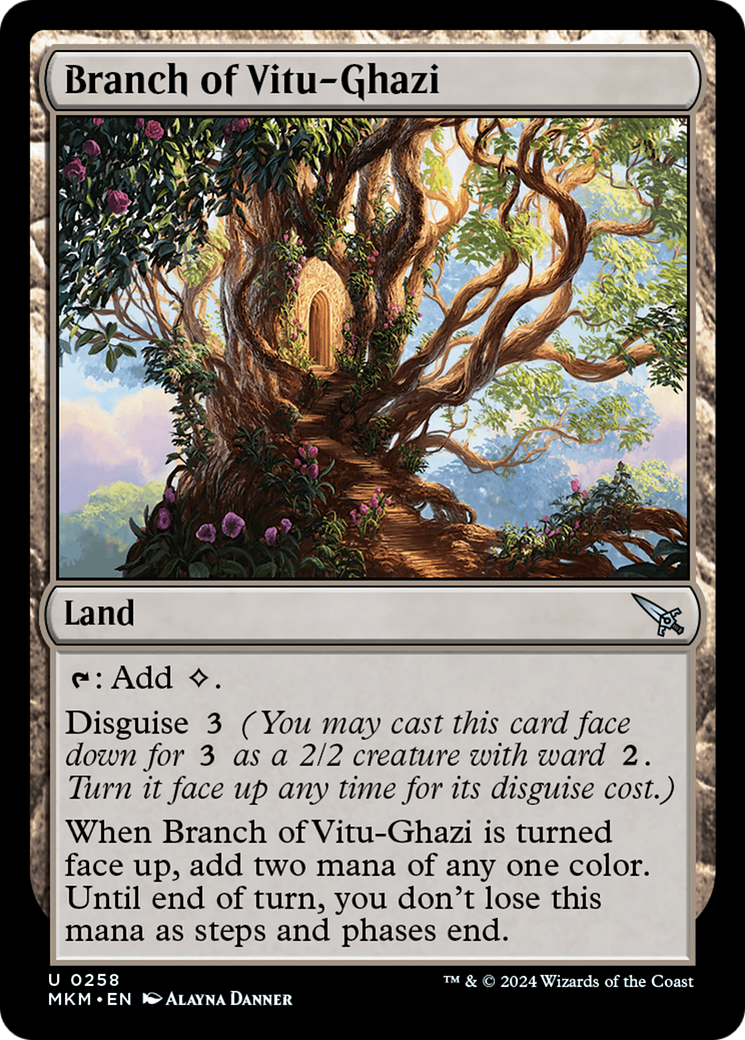 Branch of Vitu-Ghazi (MKM-258) - Murders at Karlov Manor - Premium MTG Single from Wizards of the Coast - Just $0.25! Shop now at Game Crave Tournament Store