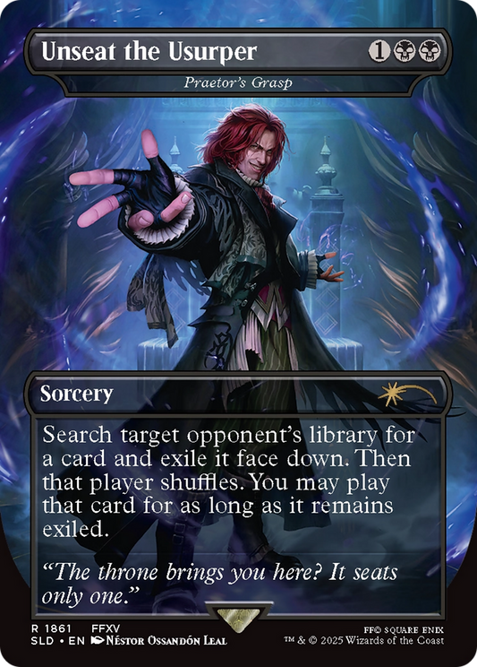 Praetor's Grasp (SLD-1861) - Secret Lair Drop / Unseat the Usurper (Borderless)