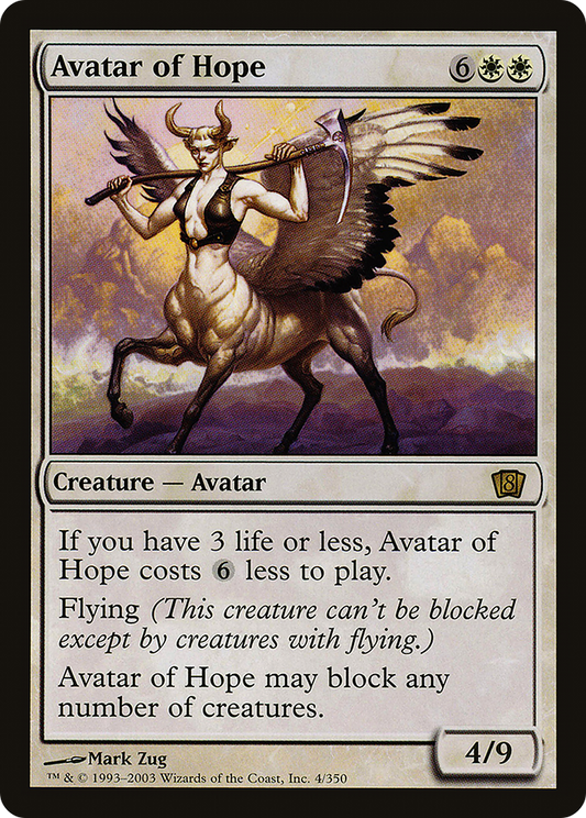 Avatar of Hope (8ED-04★) - 8th Edition Foil