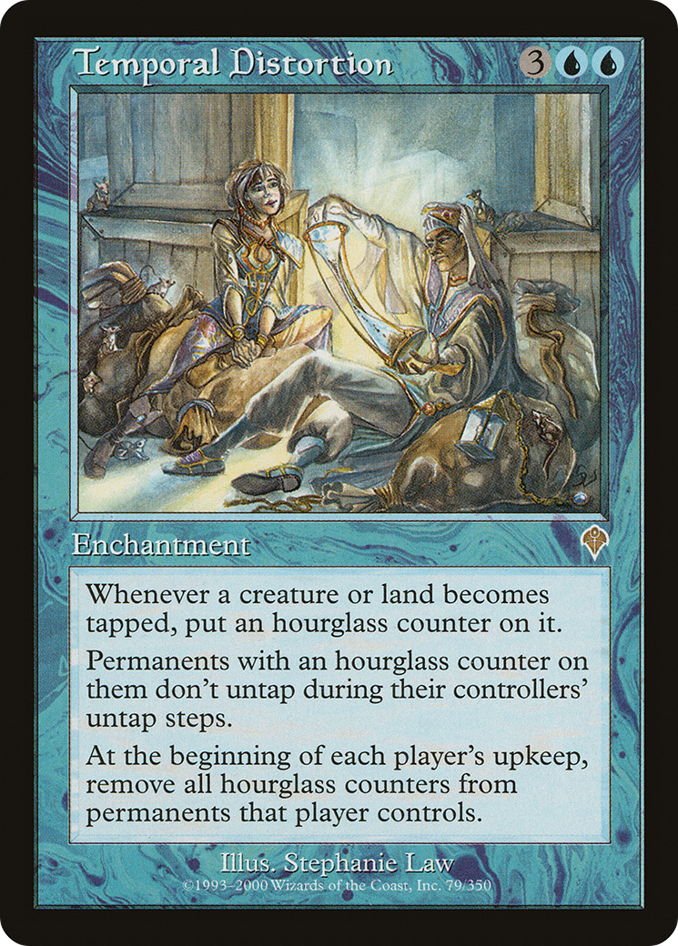 Temporal Distortion (INV-079) - Invasion Foil - Premium MTG Single from Wizards of the Coast - Just $6.52! Shop now at Game Crave Tournament Store