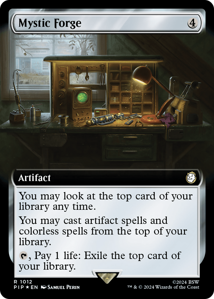 Mystic Forge (PIP-1012) - Fallout: (Extended Art) - Premium MTG Single from Wizards of the Coast - Just $3.52! Shop now at Game Crave Tournament Store