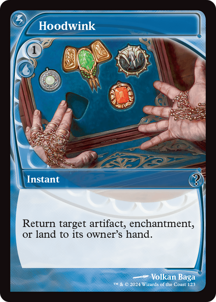 Hoodwink (MB2-123) - Mystery Booster 2 - Premium MTG Single from Wizards of the Coast - Just $0.32! Shop now at Game Crave Tournament Store