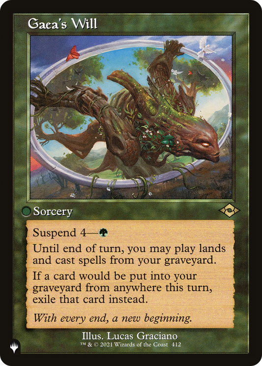 Gaea's Will (PLIST-549) - The List
