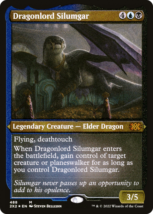 Dragonlord Silumgar (2X2-488) - Double Masters 2022 Foil