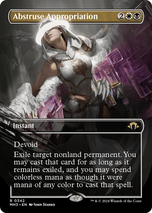 Abstruse Appropriation (MH3-342) - Modern Horizons 3 (Borderless) - Premium MTG Single from Wizards of the Coast - Just $0.49! Shop now at Game Crave Tournament Store