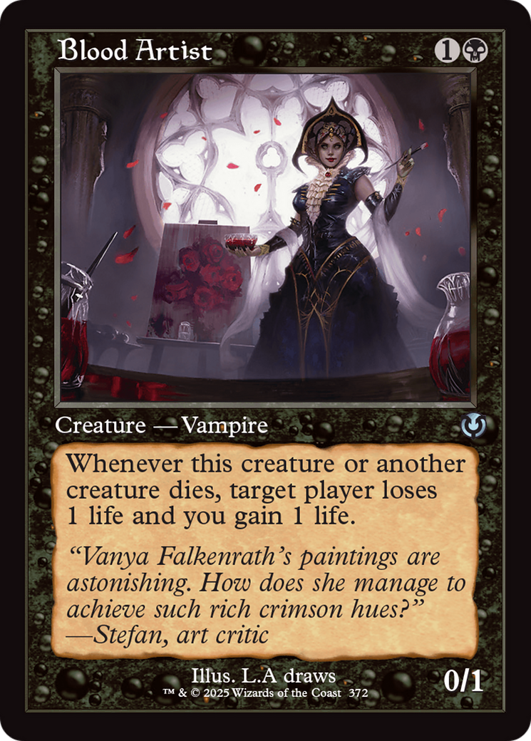 Blood Artist (Retro Frame) (-372) - Innistrad Remastered Foil - Premium MTG Single from Wizards of the Coast - Just $5.63! Shop now at Game Crave Tournament Store