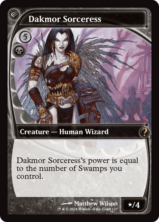 Dakmor Sorceress (MB2-127) - Mystery Booster 2 - Premium MTG Single from Wizards of the Coast - Just $0.31! Shop now at Game Crave Tournament Store