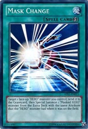 Mask Change (AP01-EN011) - Astral Pack 1 Unlimited - Premium Yugioh Single from Konami - Just $1.49! Shop now at Game Crave Tournament Store