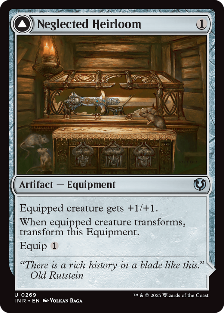 Neglected Heirloom (-269) - Innistrad Remastered Foil - Premium MTG Single from Wizards of the Coast - Just $0.25! Shop now at Game Crave Tournament Store