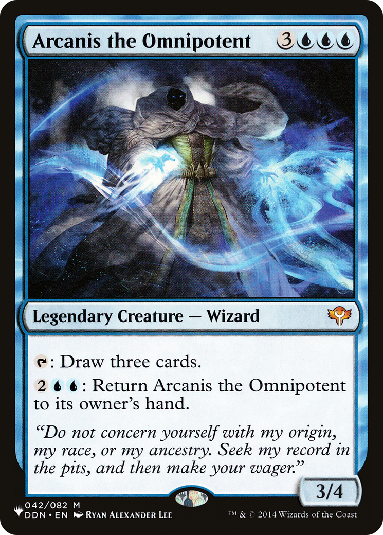 Arcanis the Omnipotent (LIST-DDN-42) - The List Foil