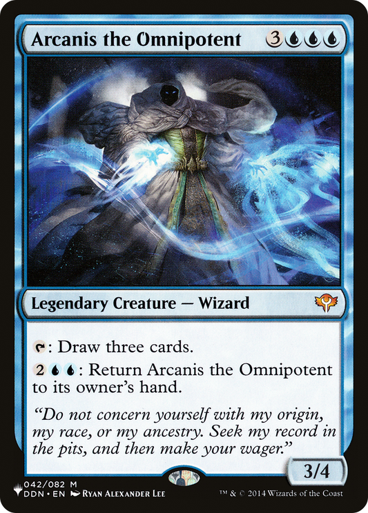 Arcanis the Omnipotent (LIST-DDN-42) - The List Foil