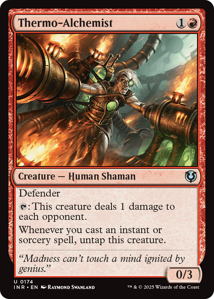 Thermo-Alchemist (-174) - Innistrad Remastered Foil - Premium MTG Single from Wizards of the Coast - Just $0.25! Shop now at Game Crave Tournament Store