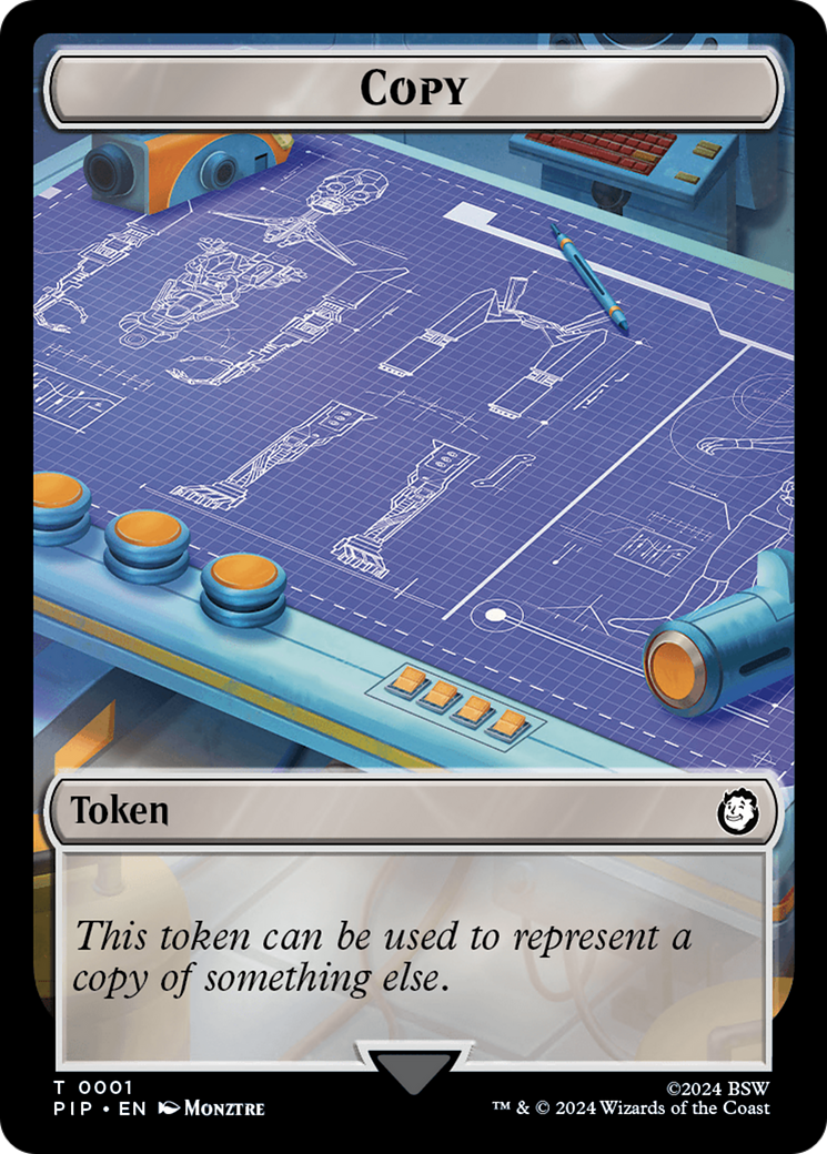 Copy (TPIP-001) - Fallout Tokens - Premium MTG Single from Wizards of the Coast - Just $0! Shop now at Game Crave Tournament Store