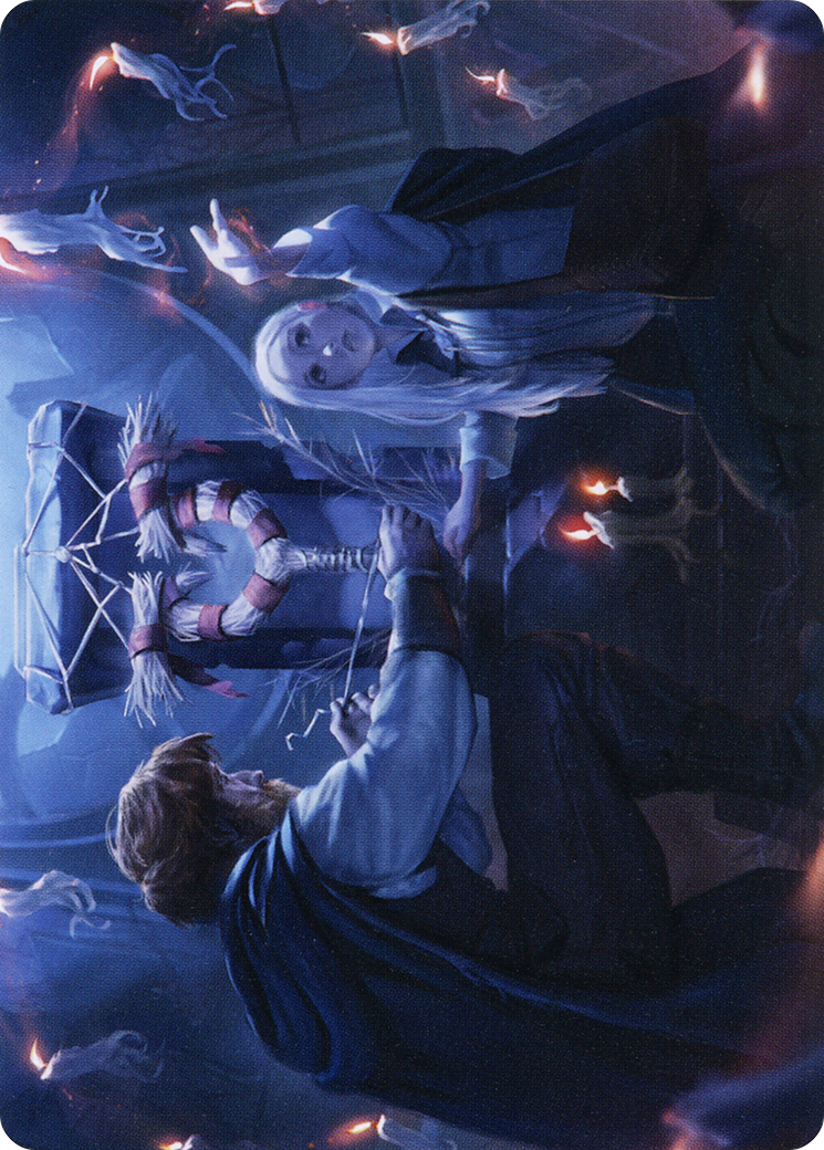 Faithful Mending // Faithful Mending (AMID-060) - Midnight Hunt Art Series (Borderless) - Premium MTG Single from Wizards of the Coast - Just $0! Shop now at Game Crave Tournament Store