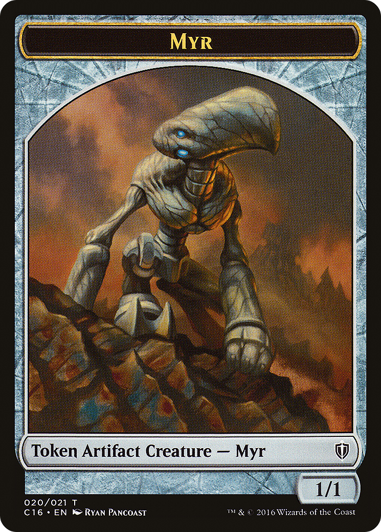 Myr (TC16-020) - Commander 2016 Tokens