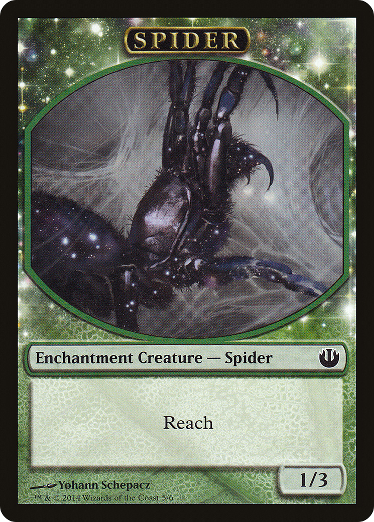 Spider (TJOU-005) - Journey into Nyx Tokens: (nyxtouched)