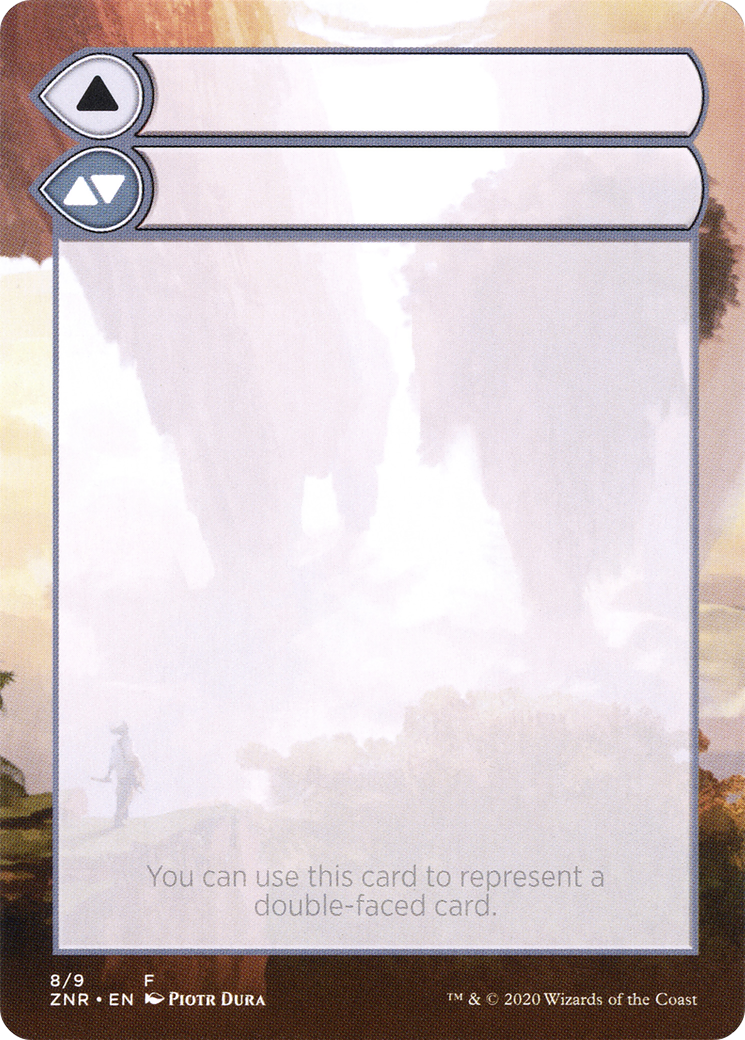 Double-Faced Substitute Card (SZNR-008) - Zendikar Rising Substitute Cards