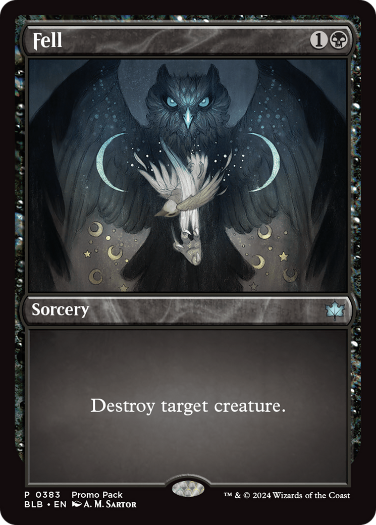 Fell (BLB-383) - Bloomburrow - Premium MTG Single from Wizards of the Coast - Just $0.92! Shop now at Game Crave Tournament Store