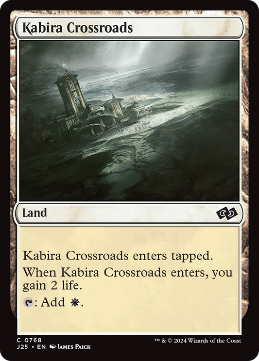 Kabira Crossroads (J25-768) - Foundations Jumpstart - Premium MTG Single from Wizards of the Coast - Just $0.25! Shop now at Game Crave Tournament Store