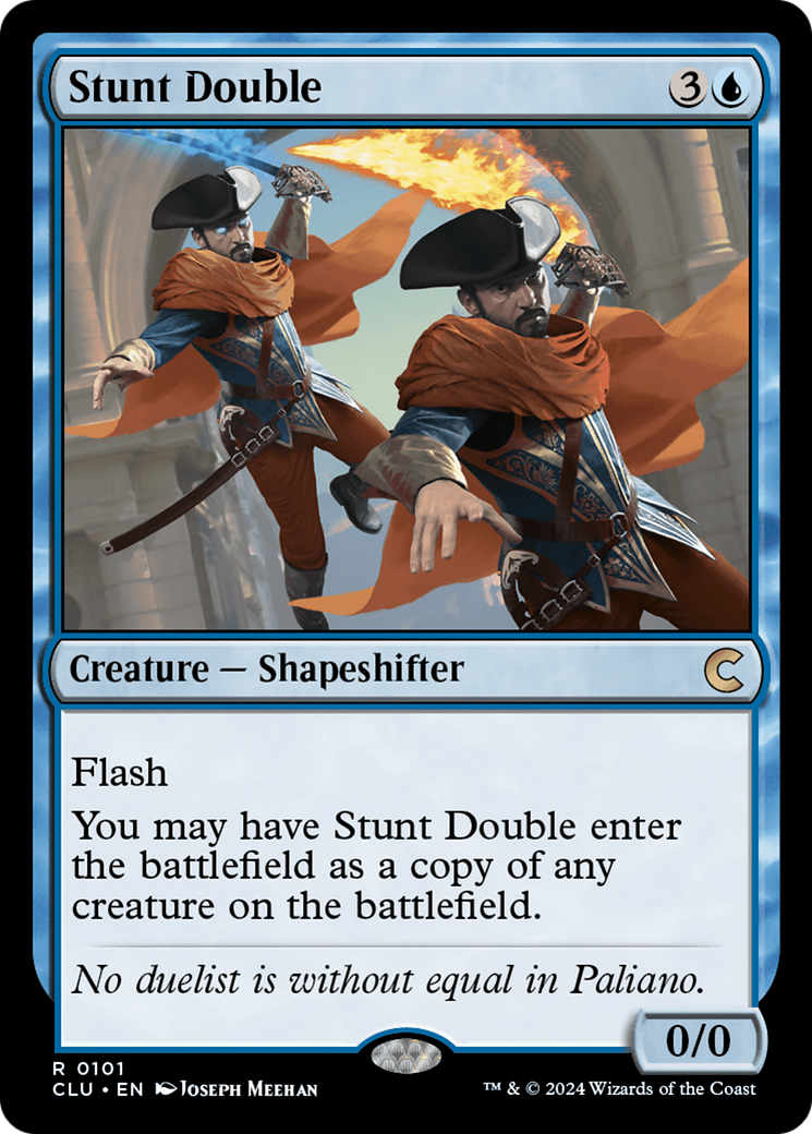 Stunt Double (CLU-101) - Ravnica: Clue Edition - Premium MTG Single from Wizards of the Coast - Just $0.55! Shop now at Game Crave Tournament Store