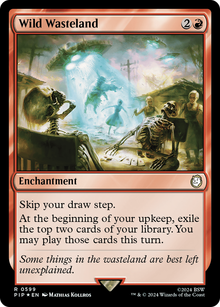 Wild Wasteland (PIP-599) - Fallout Foil - Premium MTG Single from Wizards of the Coast - Just $3.06! Shop now at Game Crave Tournament Store