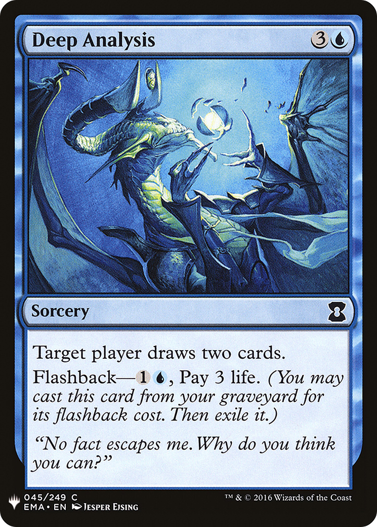 Deep Analysis (MB1-345) - Mystery Booster