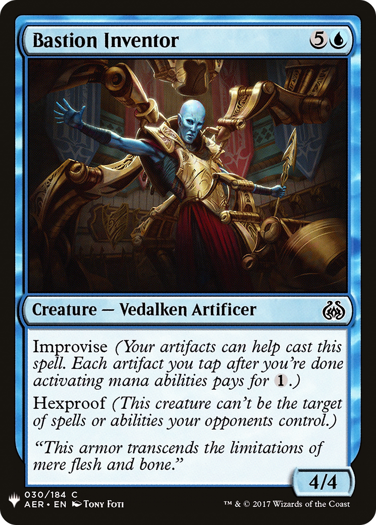 Bastion Inventor (MB1-294) - Mystery Booster