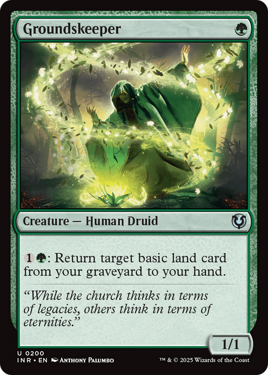 Groundskeeper (-200) - Innistrad Remastered - Premium MTG Single from Wizards of the Coast - Just $0.25! Shop now at Game Crave Tournament Store
