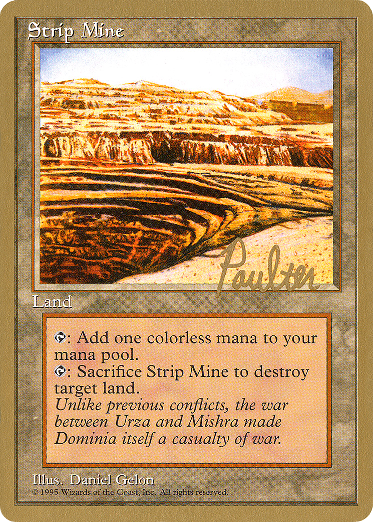 Strip Mine (PTC-PP363) - Pro Tour Collector Set